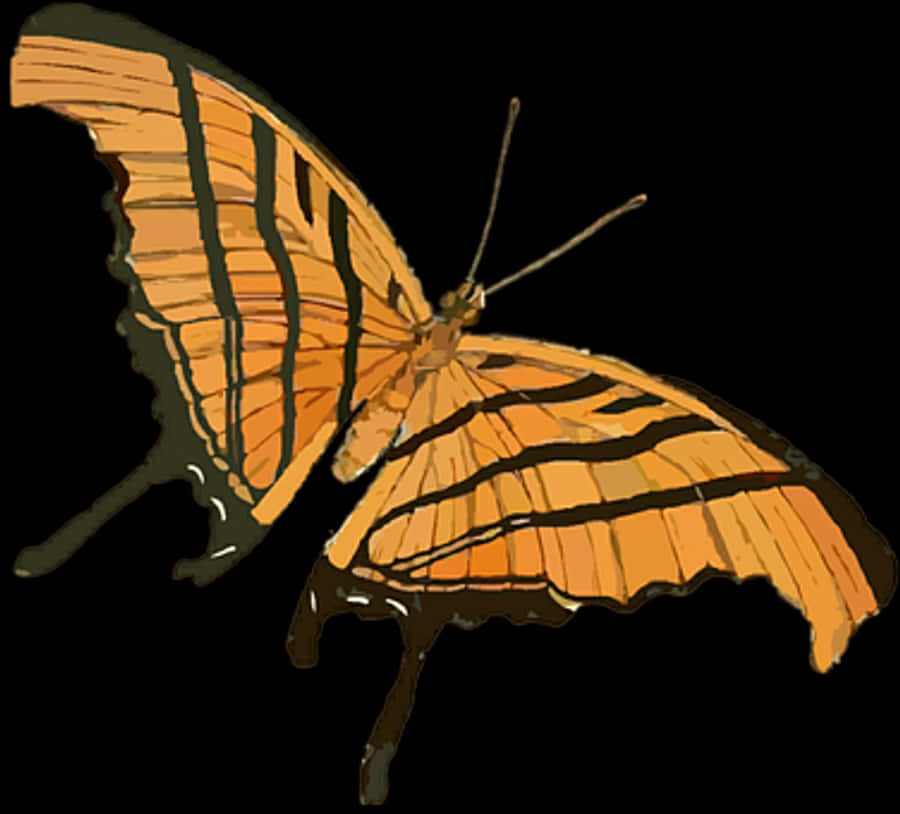 Orange Butterfly Illustration.png