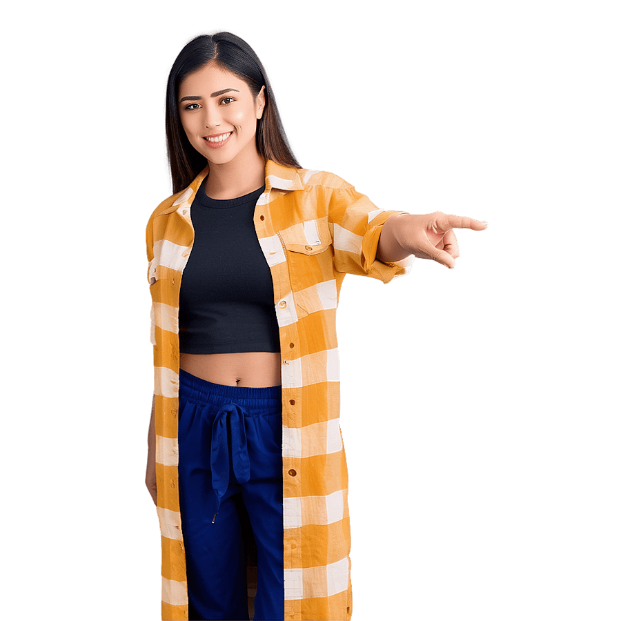 Finger Point to Side PNG 35