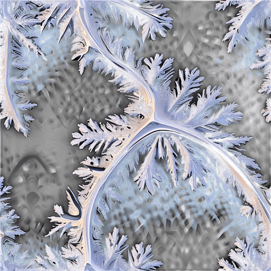 Frost Formations on Glass PNG oxa33