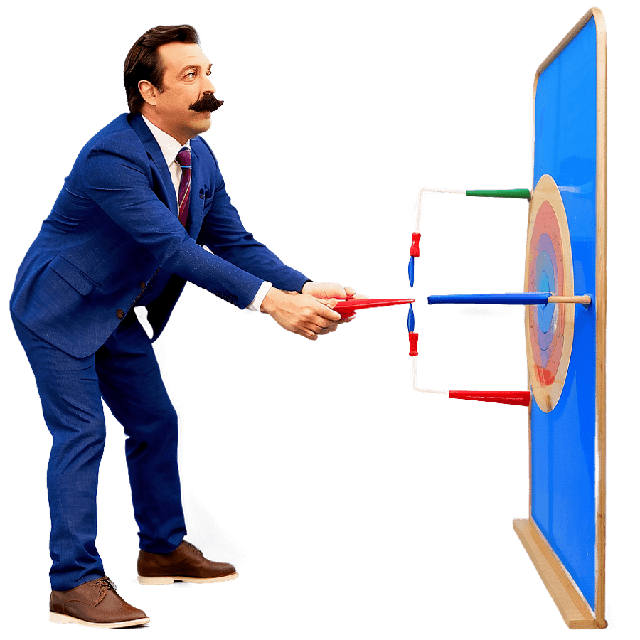 Ted Lasso Dart Game PNG kcv14