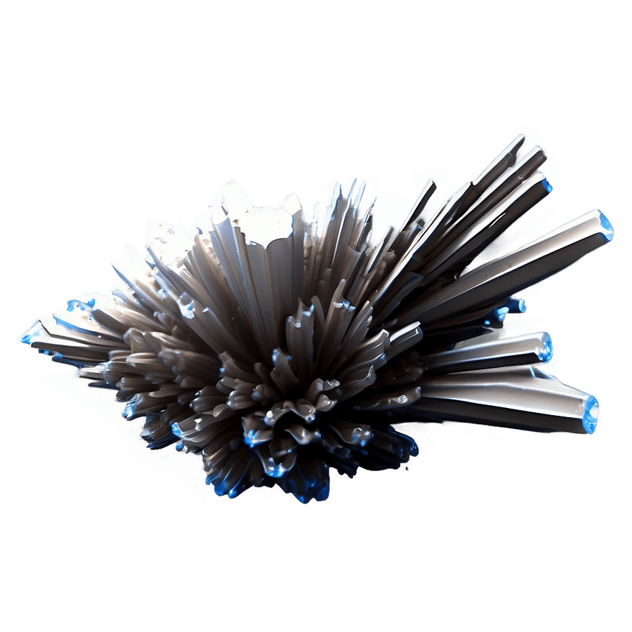 Crystal Splash Effect PNG esq