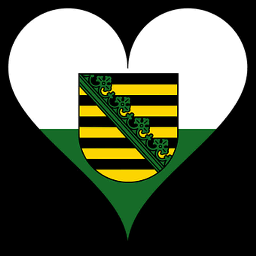 Saxony Anhalt Heart Emblem