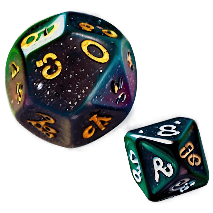 Galaxy Dnd Dice PNG tlb30