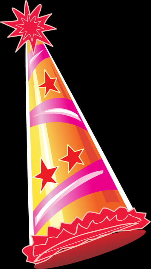 Party Birthday Hat Png - Cartoon Birthday Party Cap, Transparent Png