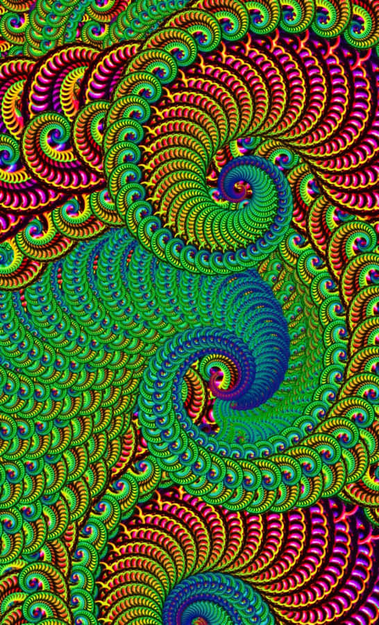Fractaispsicodélicos, papel de parede 1024 x 1687