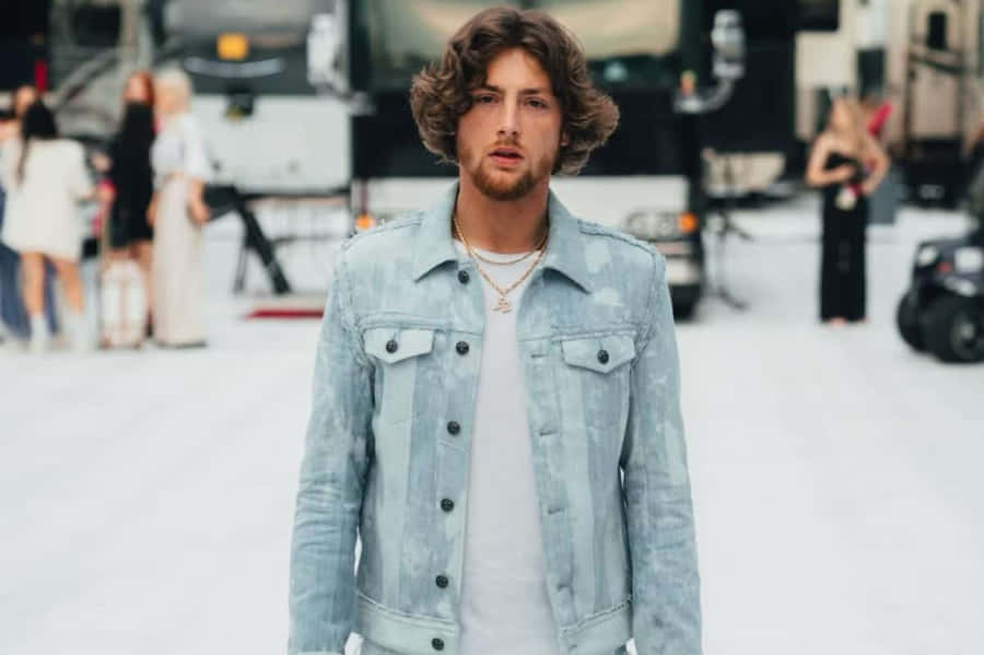 Casual Denimjakke Mand