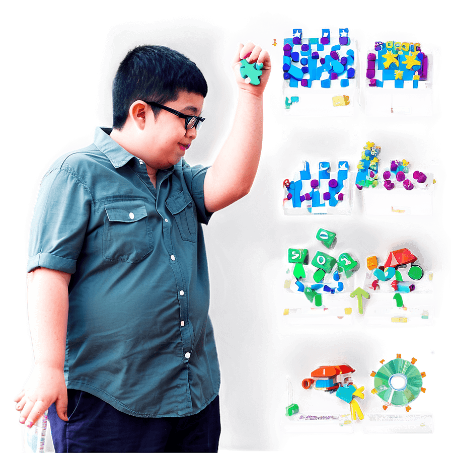 Autism Learning Growth PNG 87