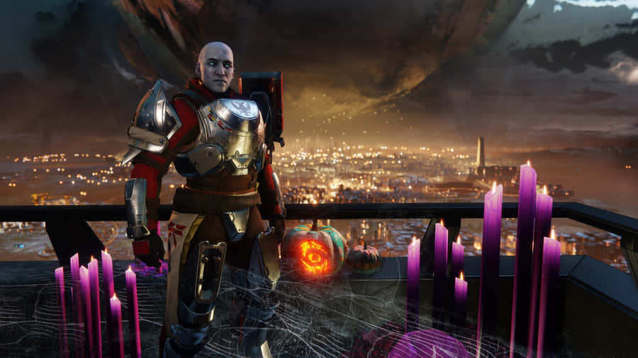 Comandante Zavala Observando a Última Cidade