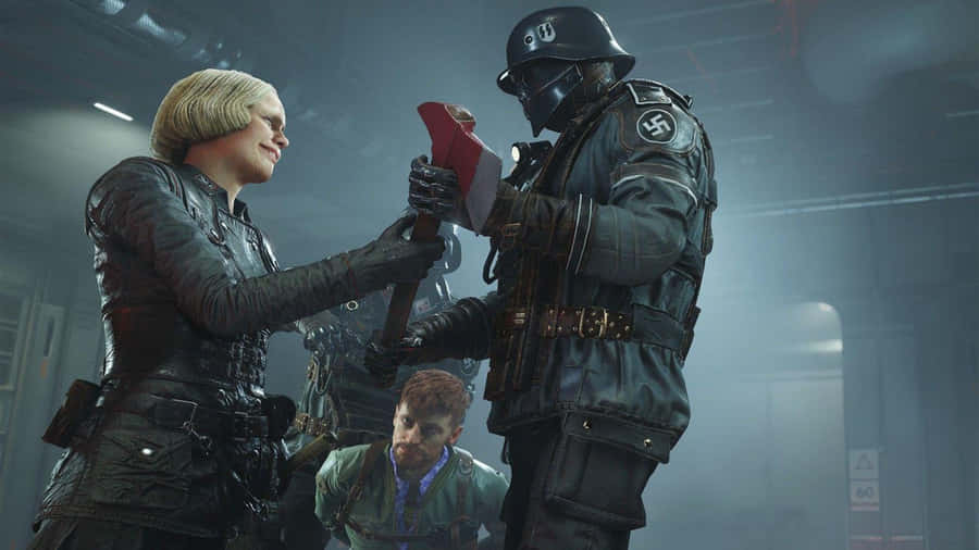 "MachenSie sich bereit für ein actiongeladenes Abenteuer in Wolfenstein II und rüsten Sie Ihr Inventar!"