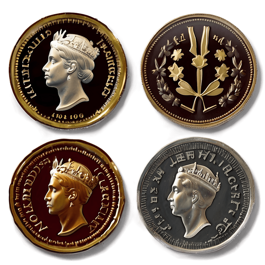 Exotic Foreign Coins PNG 05252024