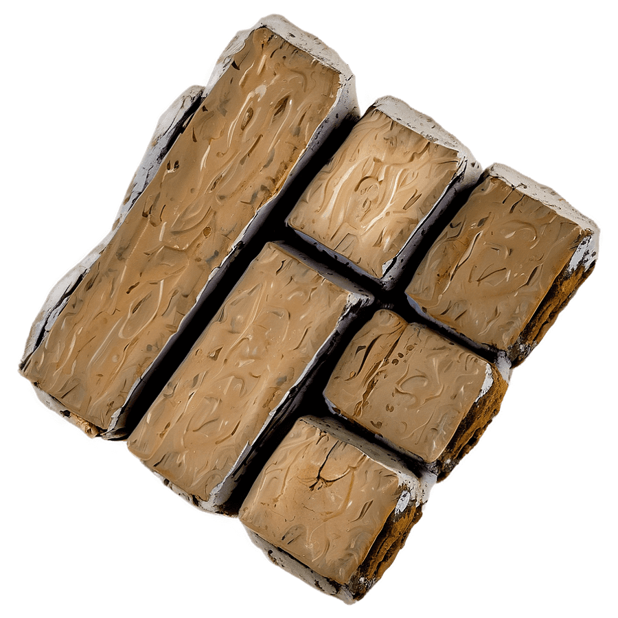 Rustic Brick Wall PNG 50