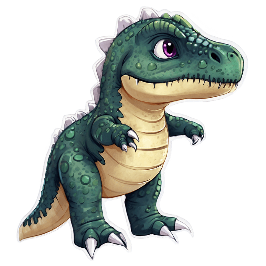 Huggable Dinosaur Cute PNG wwt