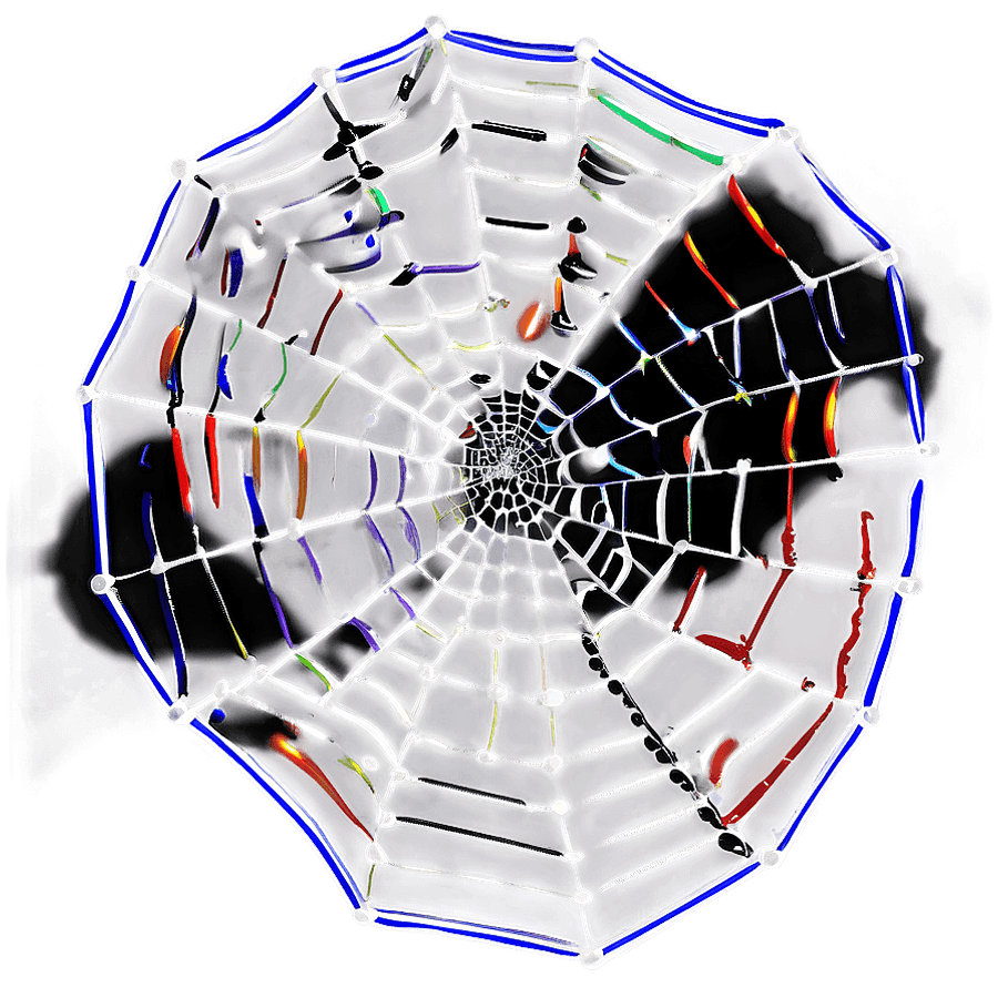 Halloween Cobweb Design PNG ukp
