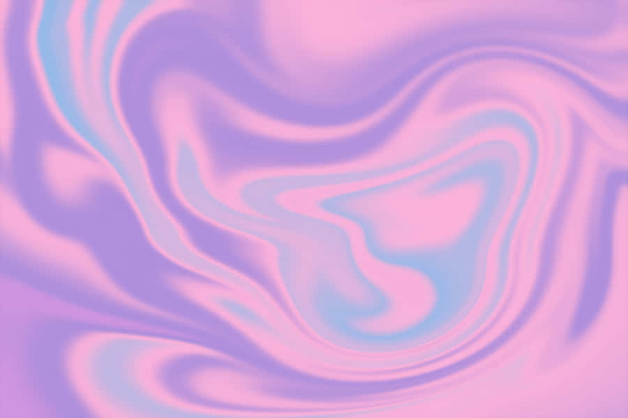 umfundo com desenhos em espirais rosa e azul