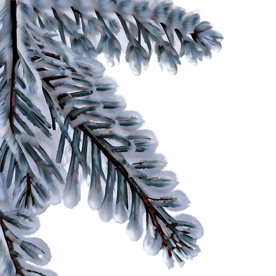 Delicate Snowfall PNG stx91