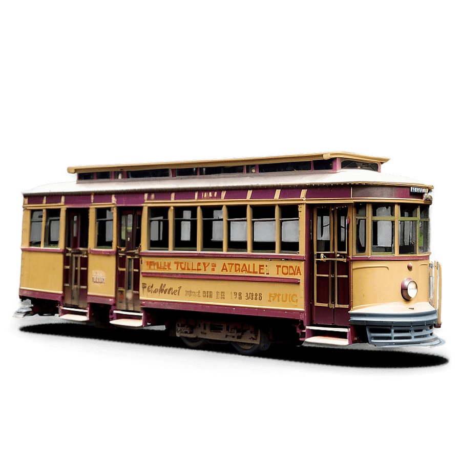 Philadelphia Trolley PNG qgp22