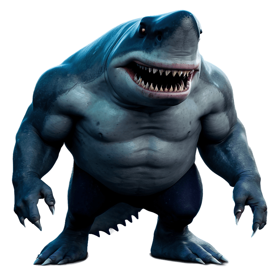 King Shark Villain Profile PNG ngd34