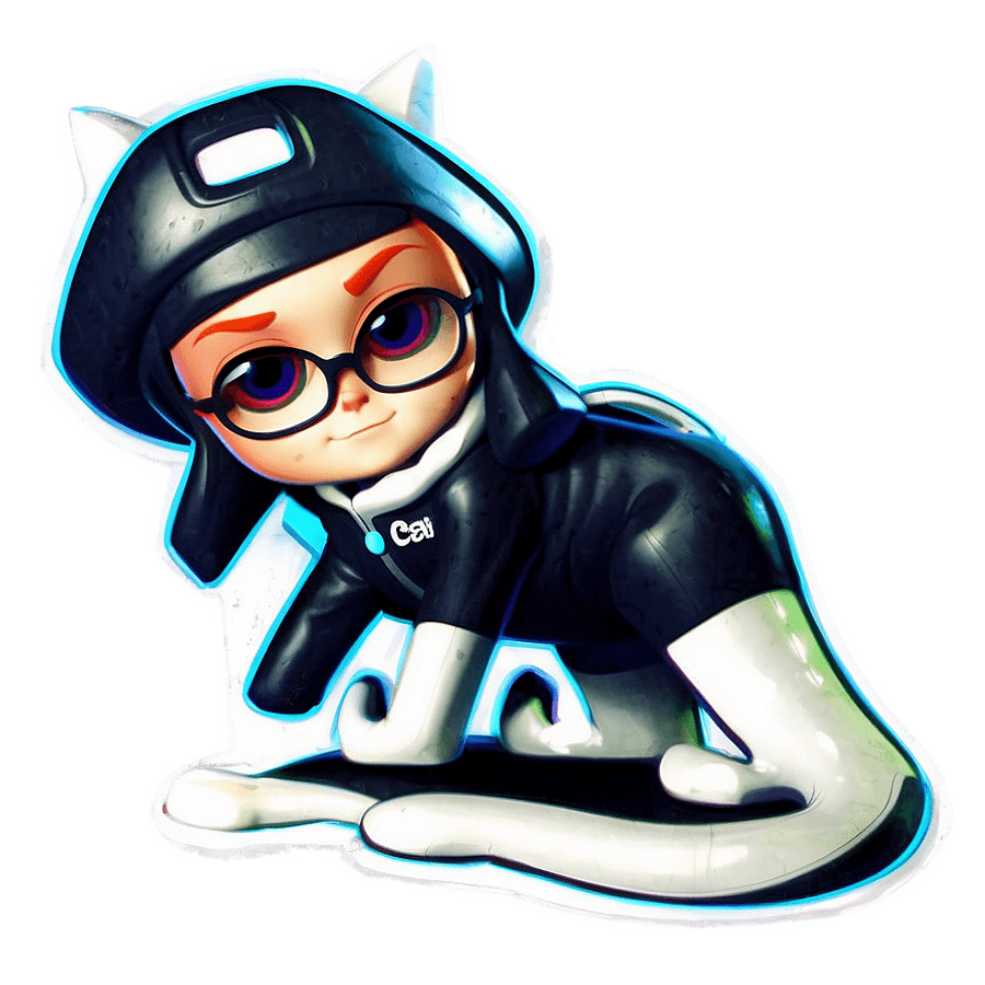 Splatoon Judd the Cat PNG xwj92