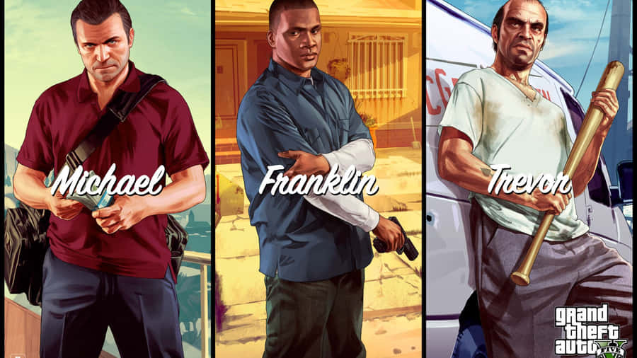 personagensde Grand Theft no jogo