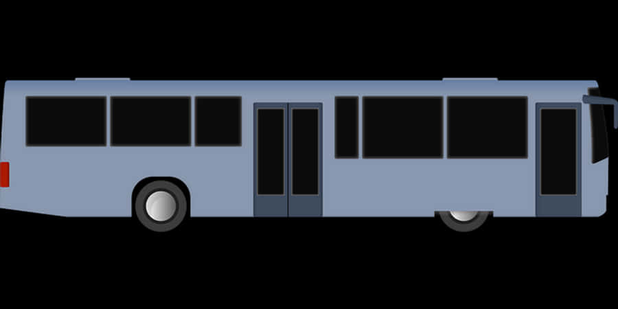 City Bus Side View Graphic