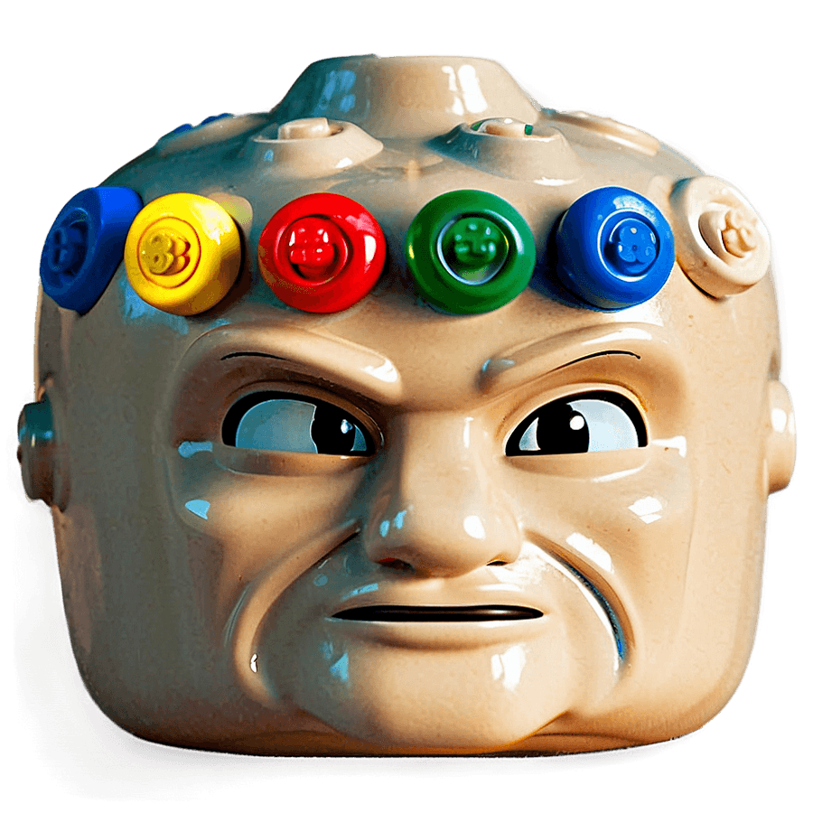 Vintage Lego Head PNG iua