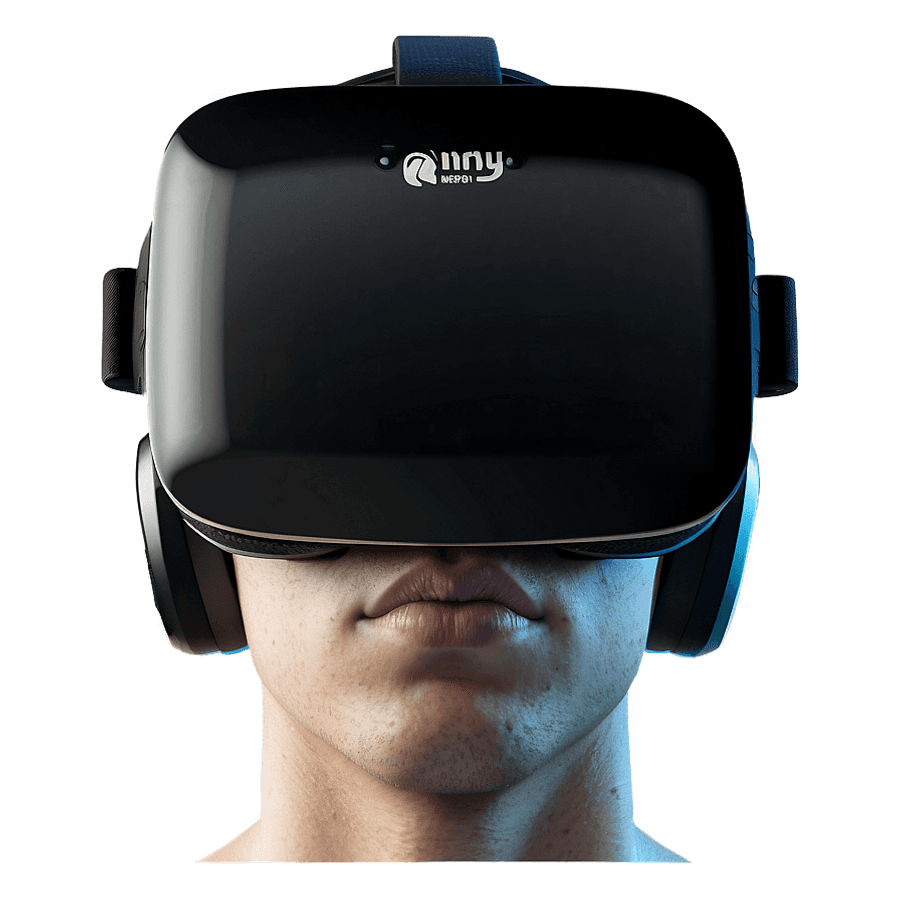 VR Headset for Immersive Gaming PNG jwa
