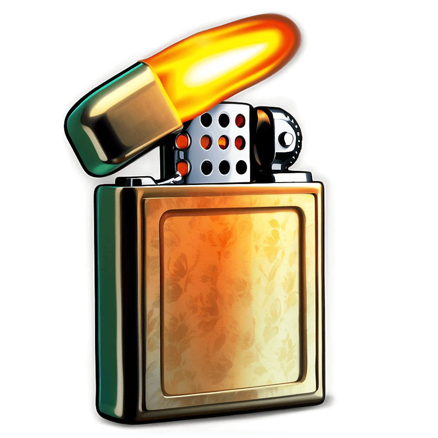 Vintage Gasoline Lighter PNG 54