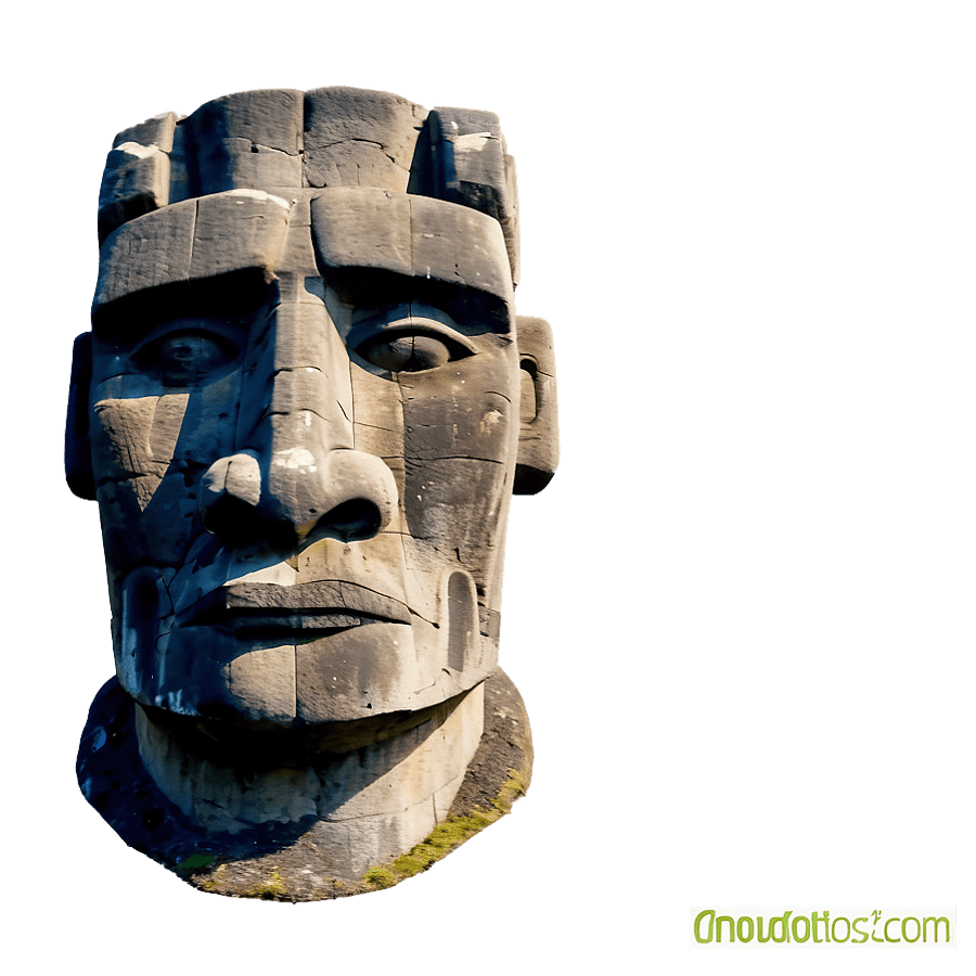 Moai Face PNG ulv