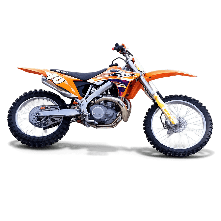 Dirt Bike on Mountain PNG 94
