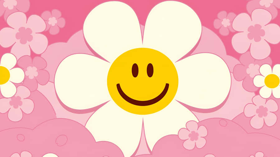 Vibrerende Glad Blomst