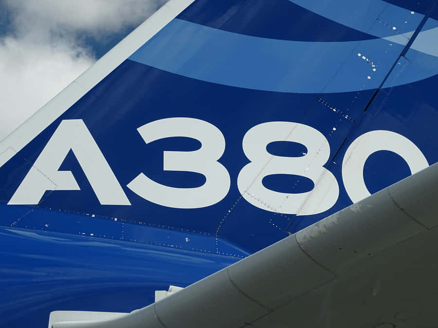 Dettaglio della Pinna del Tail Fin Airbus A380