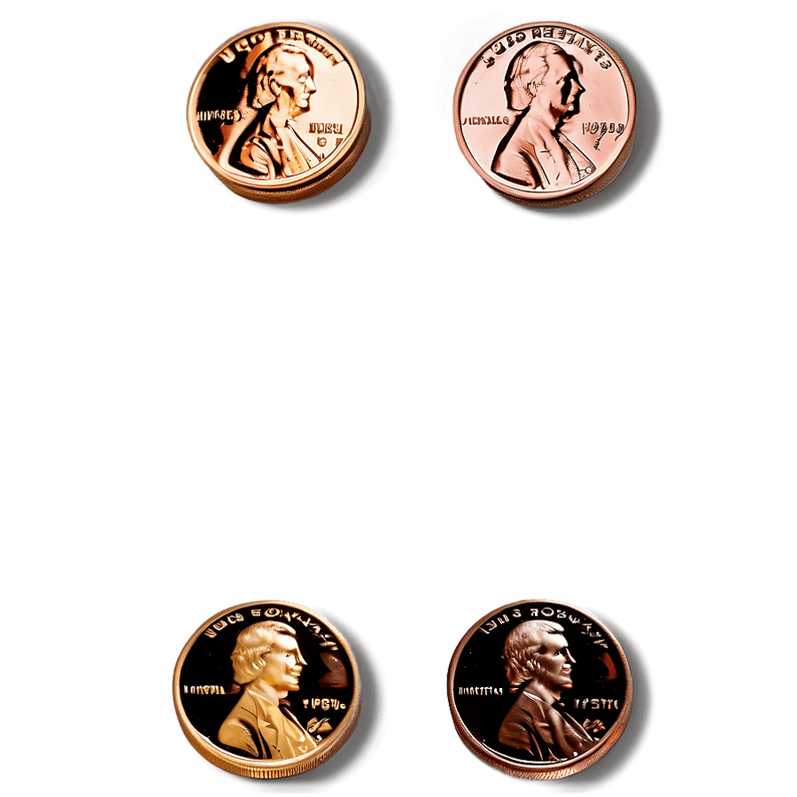 Gleaming Pennies PNG 06212024