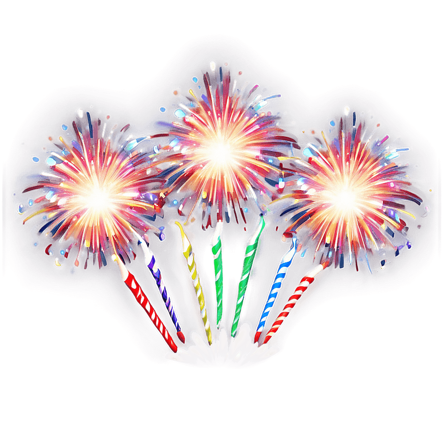 Festive Firework Spectacle PNG hkk