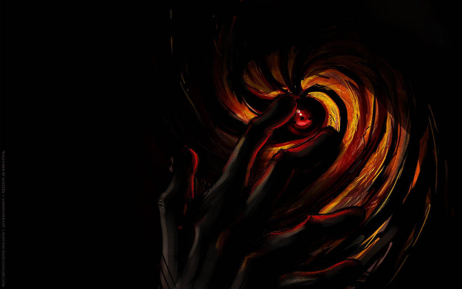 Anime Naruto med tailede dyret Kurama