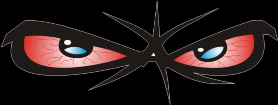 #mq #red #eyes #angry - Angry Cartoon Eyes Png, Transparent Png