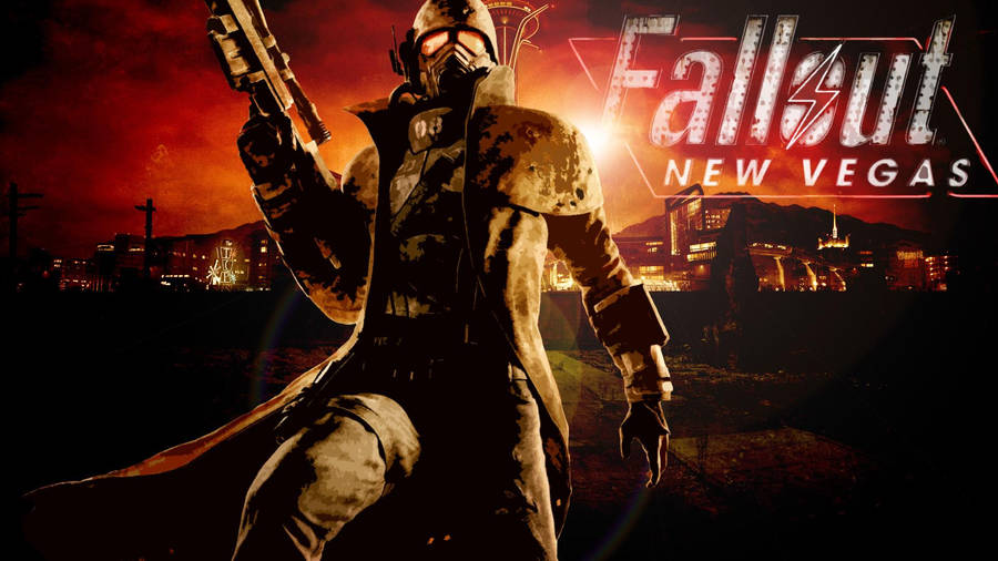 Download Fallout New Vegas Game Cover Wallpaper | Wallpapers.com