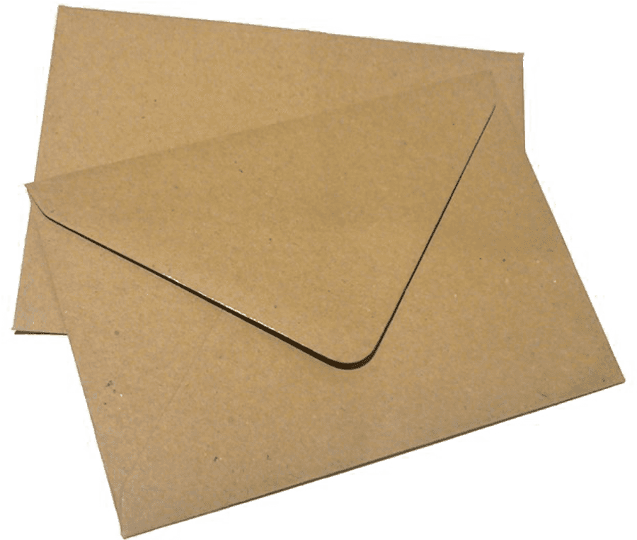 Brown Kraft Envelopes Stacked