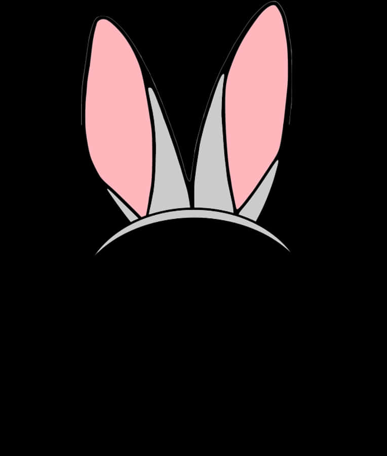 Mickey Mouse White Bunny Ears - Clipart Mickey Mouse Head, HD Png Download
