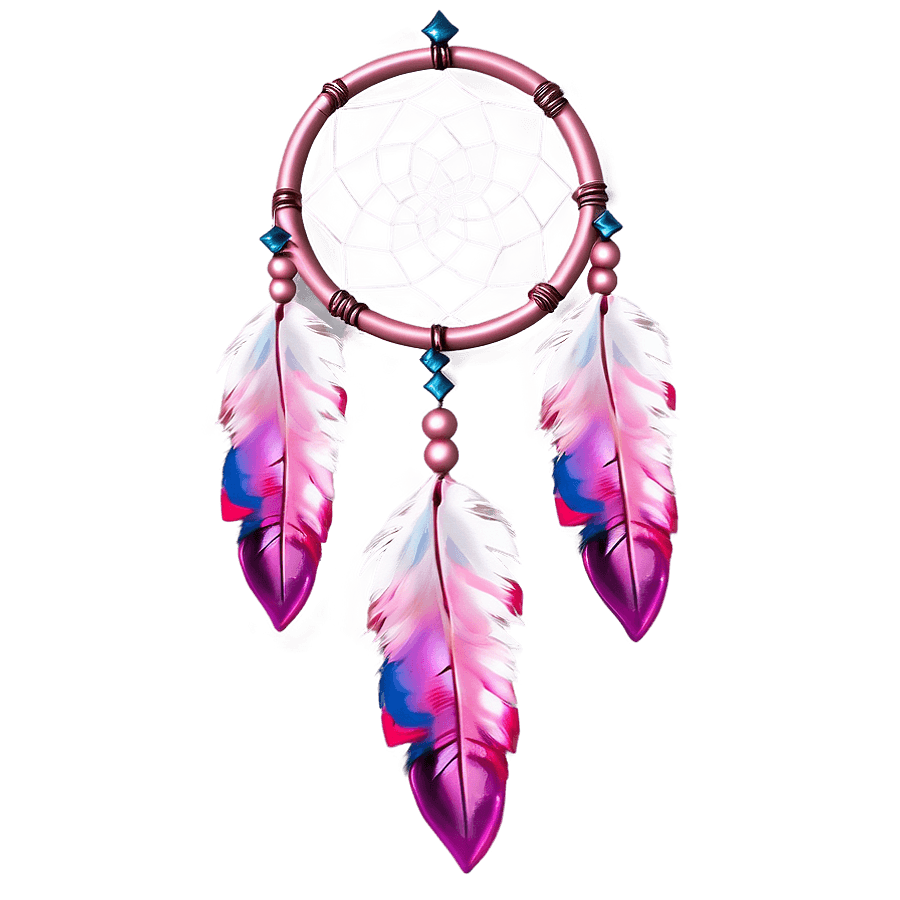 Pink Aesthetic Dream Catcher PNG bdc