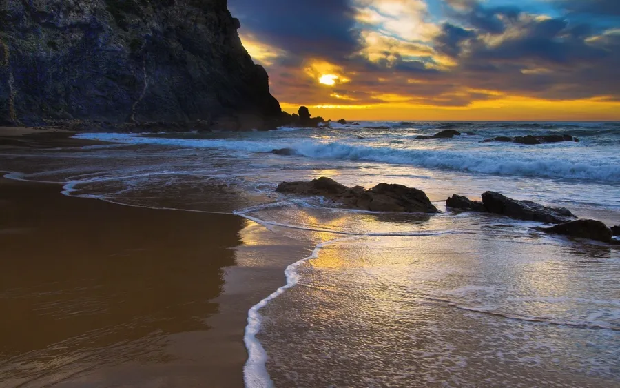 Beach Sunset Desktop