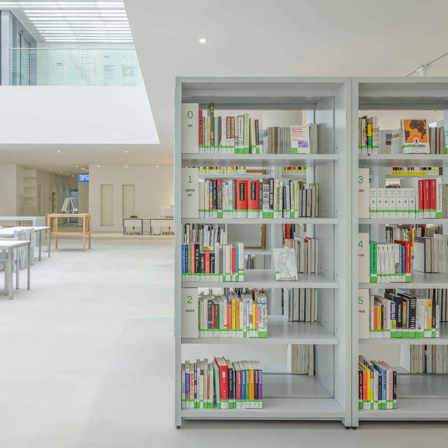 Interior da Biblioteca do Museu de Arte de Seul