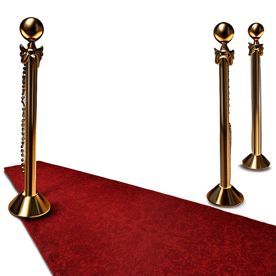 Stunning Red Carpet Detail PNG 84