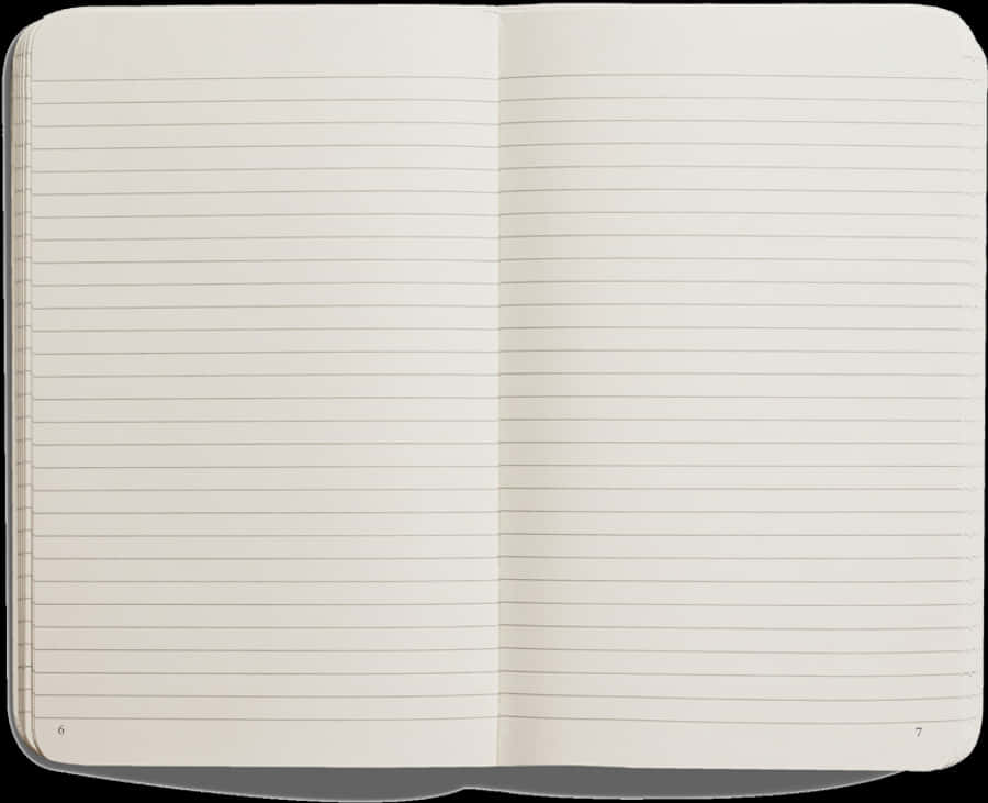 Open Blank Notebook