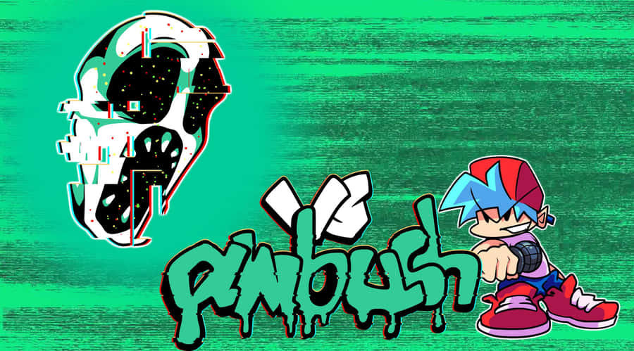 Friday Night Funkin Graffiti Kunst