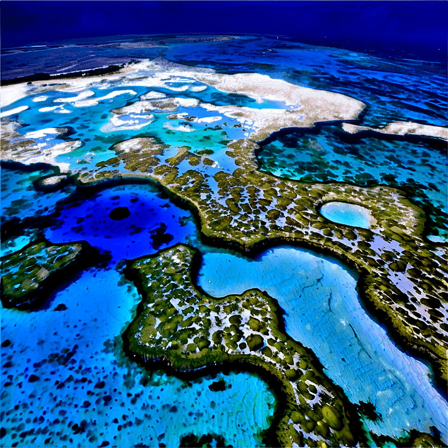 Blue Hole Bahamas Underwater PNG jss