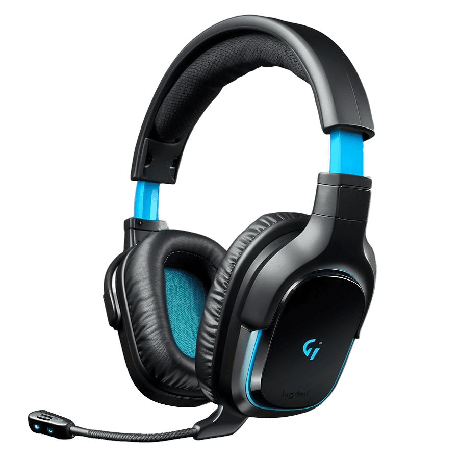 Logitech G935 Wireless Gaming Headset PNG uhb
