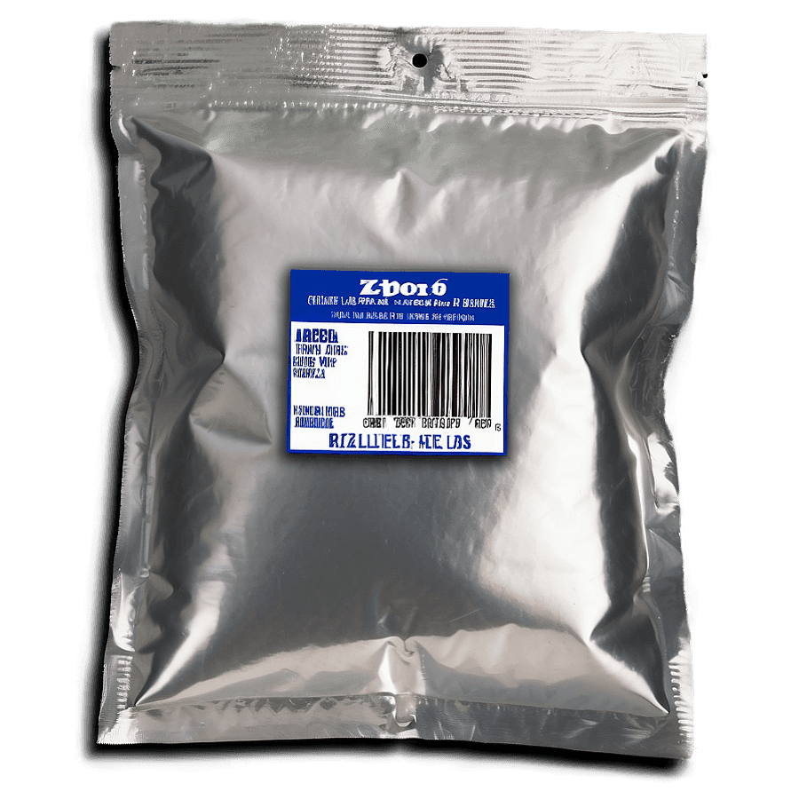 Ziploc Bag with Label PNG 06282024