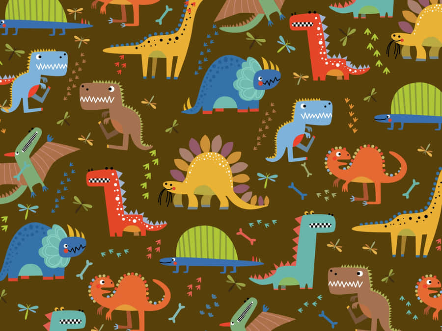 EinTyrannosaurus Rex wird in seiner natürlichen Umgebung gezeigt.