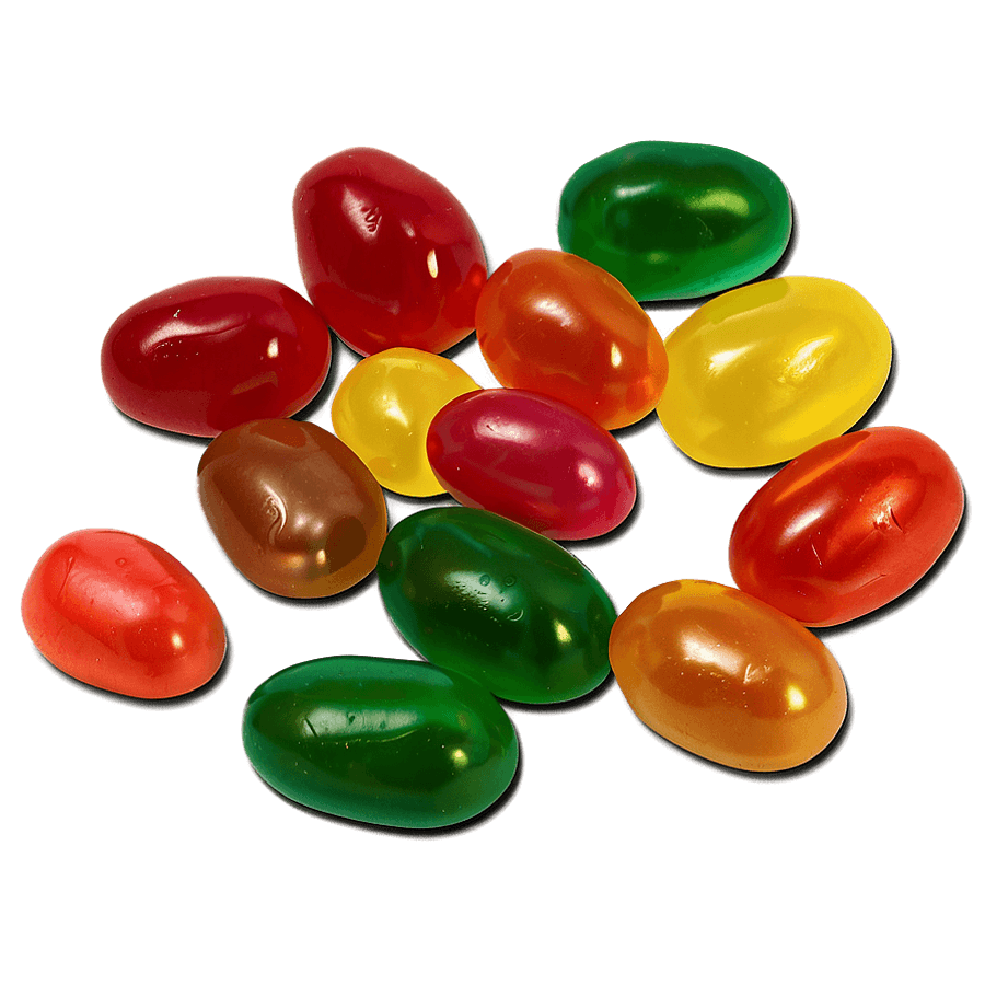 Jelly Bean Sweet Snack PNG wey