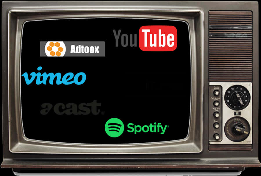 Old Tv No Background , Png Download - Transparent Old Tv Screen Overlay, Png Download